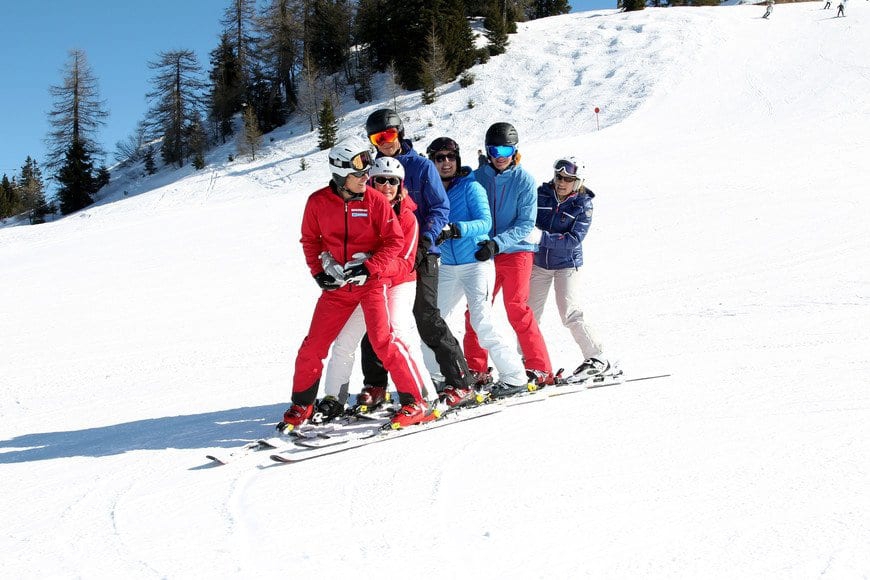 Ski school for beginners, intermediates and transfer students
